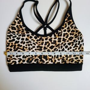 Leopard Sports bra
